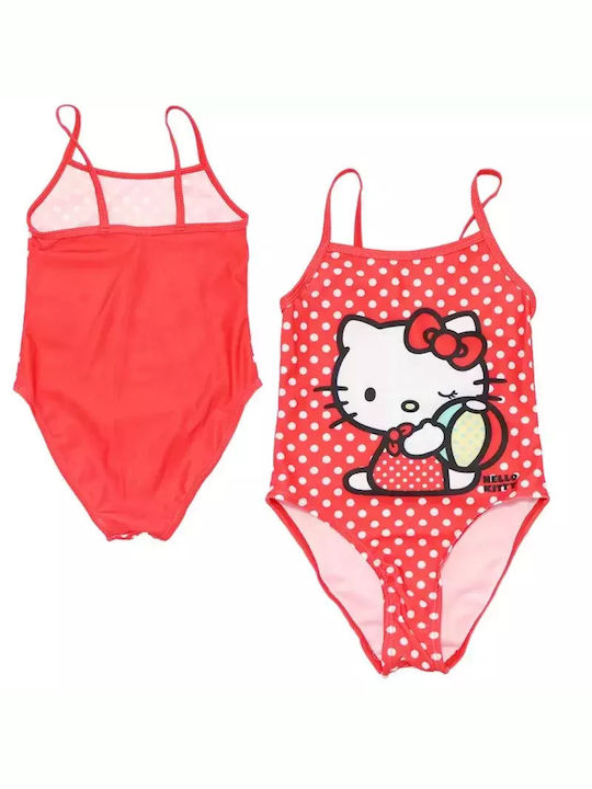 Hello Kitty Kids Swimwear One-Piece Red