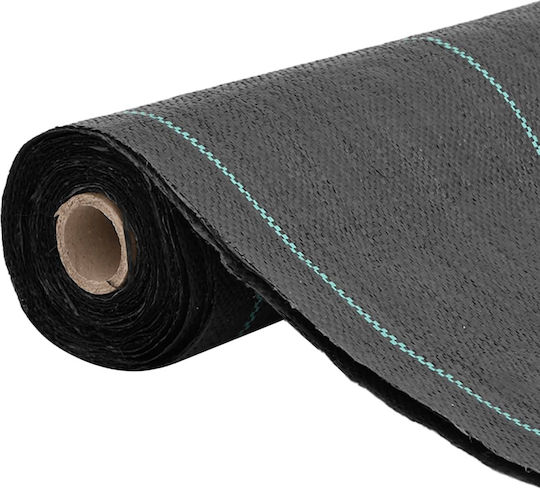 vidaXL 4005141 Ground Cover Fabric 0.5x150m Black