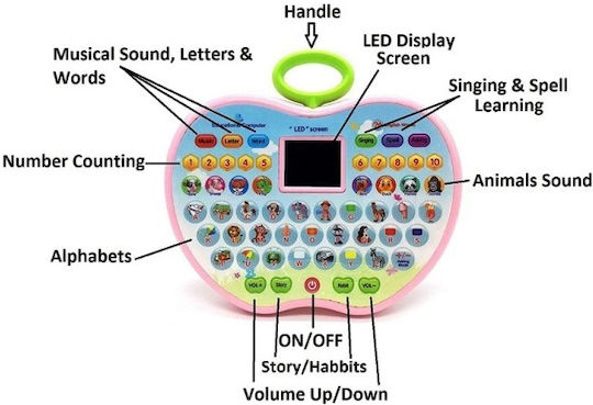 Elektronischer Lern-Laptop/Tablet für Kinder