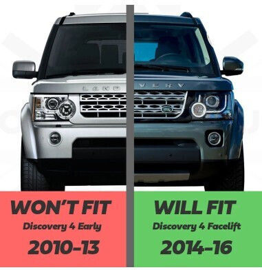 Land Rover Αριστερό Κρύσταλλο Φαναριού για Land Rover Discovery