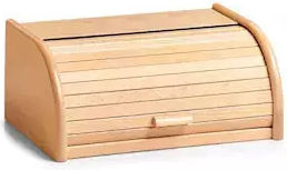 Zeller Brotkasten Hölzernes Braun 40x28x18cm