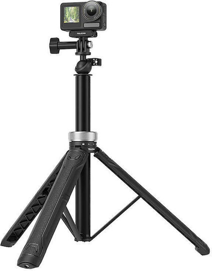 Selfie Stick Cell Phone Tripod Black S1 TSS 01