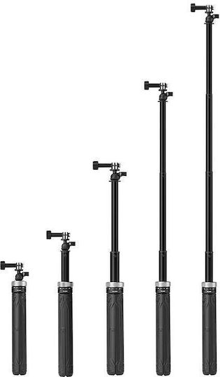 Selfie Stick Cell Phone Tripod Black S1 TSS 01