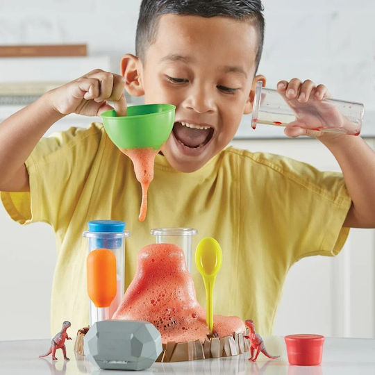 Learning Resources Volcano Eruption STEM Εκπαιδευτικό Παιχνίδι Πειράματα για 4+ Ετών