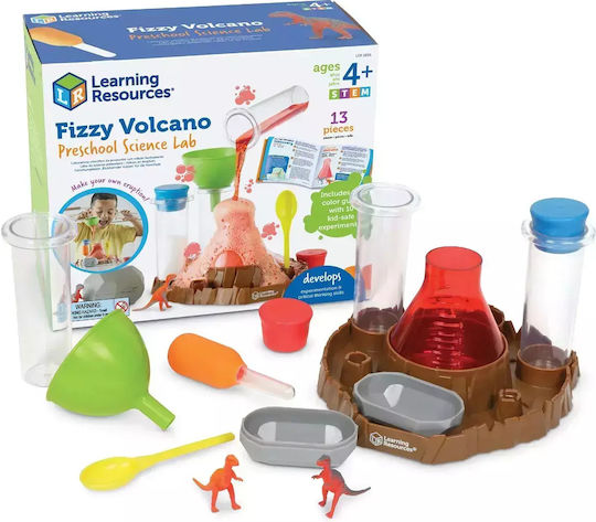 Learning Resources Volcano Eruption STEM Εκπαιδευτικό Παιχνίδι Πειράματα για 4+ Ετών