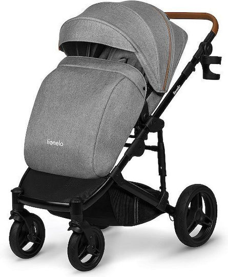 Lionelo Mari Tour Reglabil 2 în 1 Cărucior pentru copii Potrivit pentru Nou-născut Grey Stone 13kg