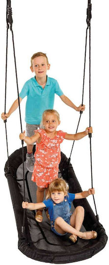 Blue Rabbit Hanging Swing Nest Black