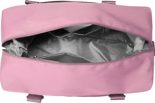 Amber Reisetasche 37Es Rosa Stoff L55xB25xH27cm