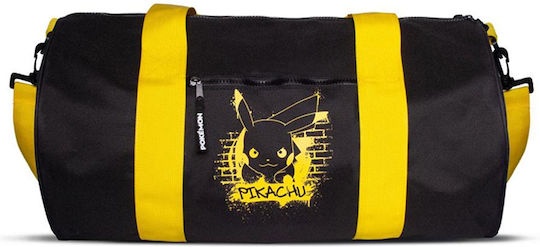 Difuzed Pikachu Sack Voyage Black Fabric M50xP25xH25cm