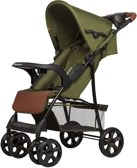 Lionelo Emma Plus Cărucior pentru Bebeluși Potrivit de la 6+ Luni Verde 8.5kg