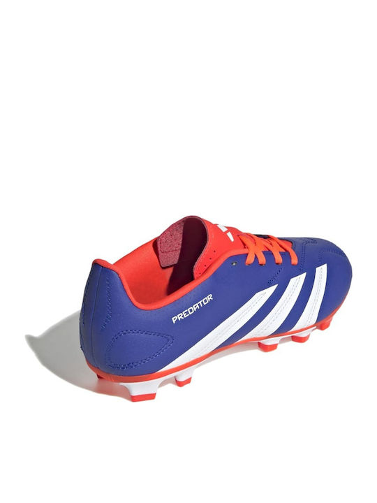 Predator Club Kids Molded Soccer Shoes Blue