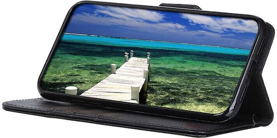 Edge 50 Ultra 5g Портмоне Кожа Черен (Motorola Edge 50 Ultra 5G)