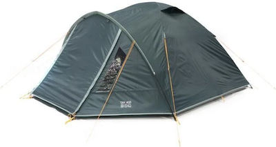 Vango Tay 400 Cort Camping Albastră cu Dublu Strat pentru 4 Persoane 300x250x135cm