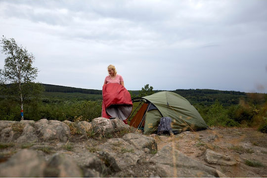 Grand Canyon Палатка за къмпинг Иглу Туристическа Зелена с Двоен Плат 4 Сезона за 2 Човека Водоустойчива 3000мм 280x165x120см