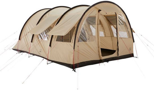 Grand Canyon Helena 5 Σκηνή Camping Τούνελ Μπεζ 4 Εποχών για 5 Άτομα 475x310x200εκ.