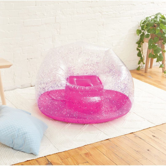 Make It Real 3c4g Inflatable Sparkle Chair 27127
