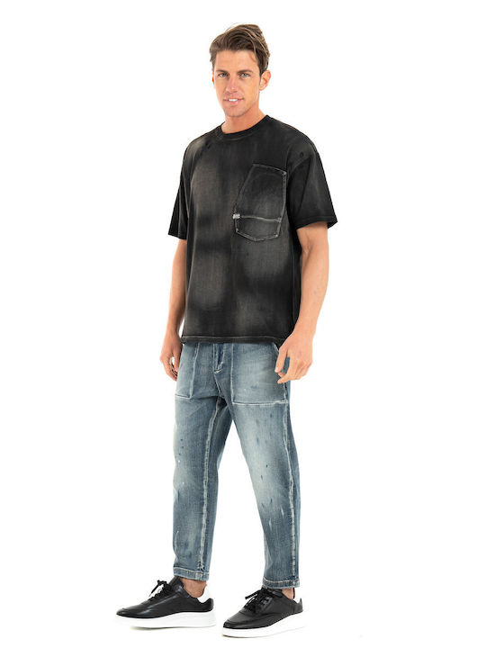 Denham T-Shirt E-Ridge-Black (T-Shirts Men's Black - 1210952141)