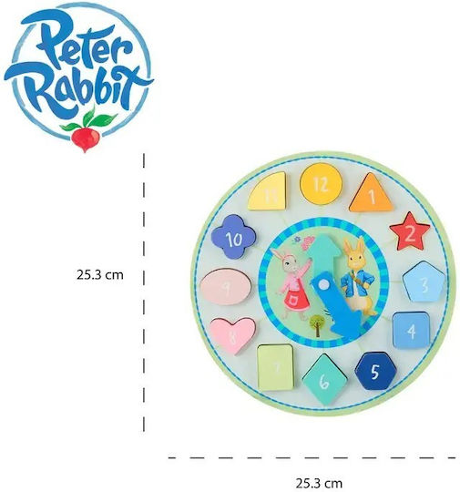 Holz Kinder Steckpuzzle Peter Rabbit für 2+ Jahre Orange Tree Toys