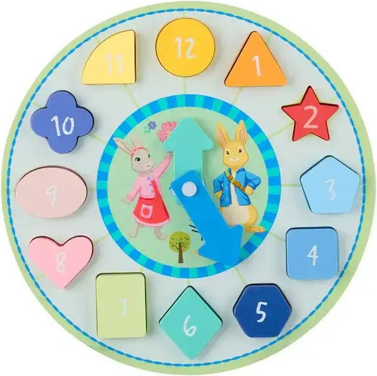 Holz Kinder Steckpuzzle Peter Rabbit für 2+ Jahre Orange Tree Toys