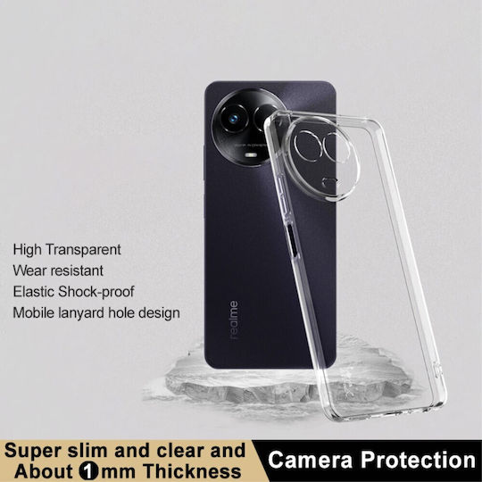 Imak Ux-5 Series Soft Back Cover Σιλικόνης Διάφανο (Realme 11)