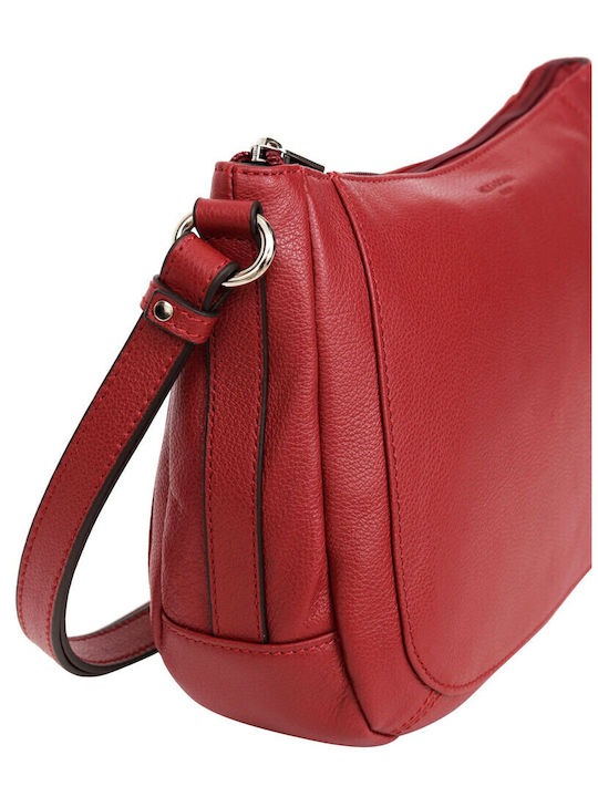 Leder Damen Handtasche Crossbody Schulter Rote