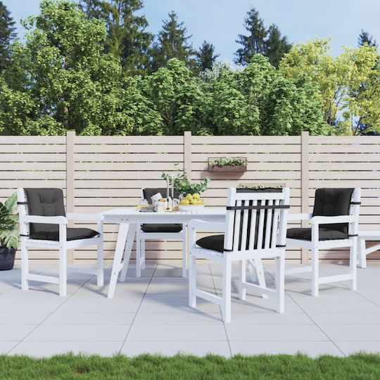 vidaXL Garden Chair 4 Pieces vidaXL Garden Chair 4 Pieces