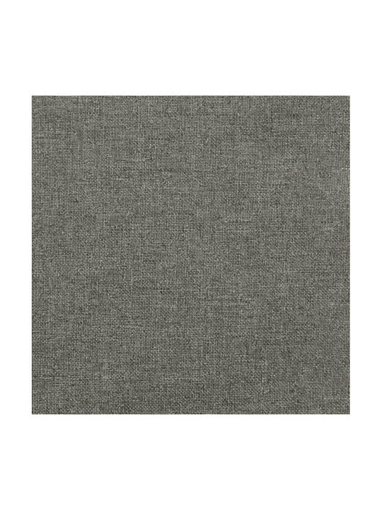 vidaXL Garden Chair Cushion with Backrest Dark Gray 4 Pieces 50x100 cm