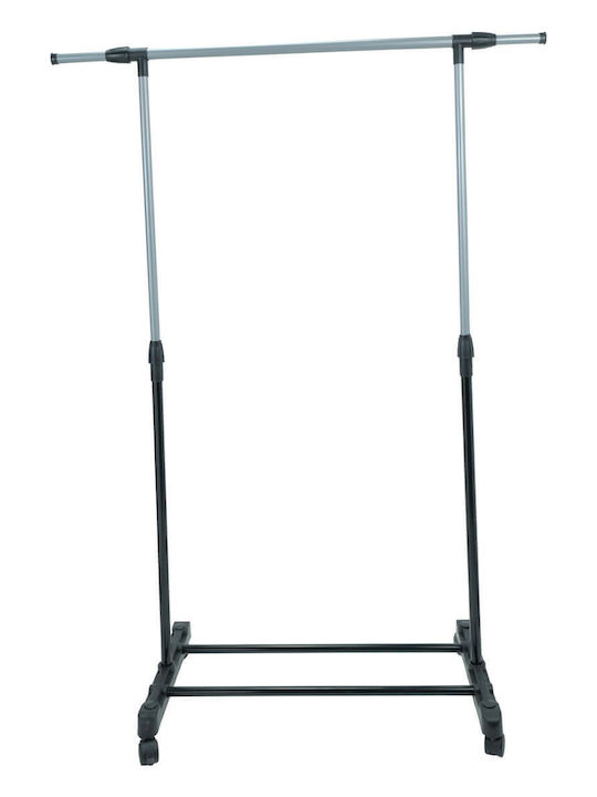 Uncle George Rollbar Kleiderständer Teleskopisch Silber 63.5x37x133cm