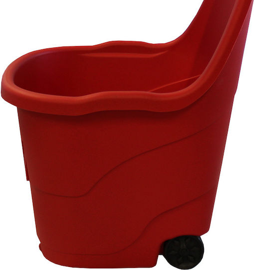 Gartenkarre Kunststoff Zweirädrig 43Es 48.5x57.5x88.5cm.