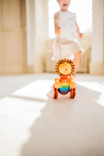 Orange Tree Toys Push Along Push made of Wood for 12++ Months