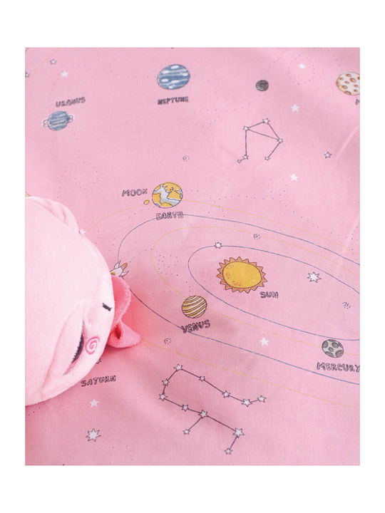 Rythmos Set Cearceafuri Pentru Copii Single Venus Roz 160x260cm Rythmos Set Cearceafuri Pentru Copii Single Venus Roz 160x260cm