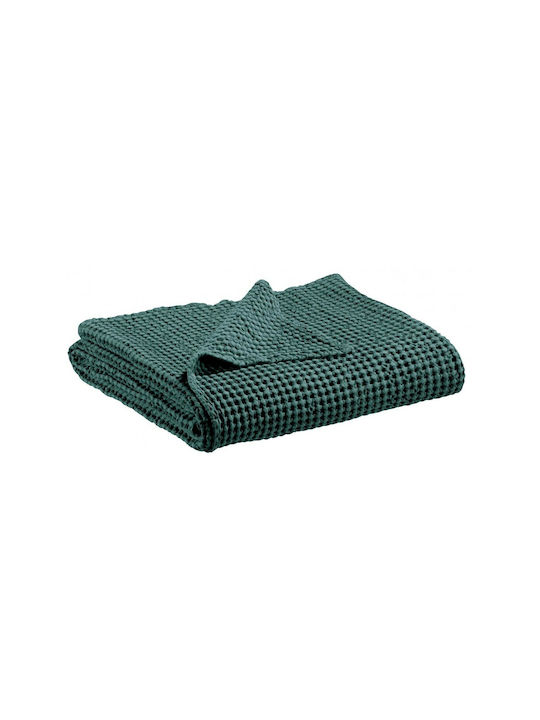 Vivaraise Tana Armchair Throw Crinkled 140x200cm Prusse