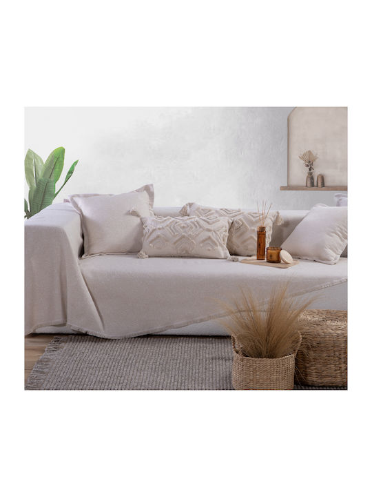 Nef-Nef Homeware Aronia Three-Seater Sofa Throw 170x300cm Lilac