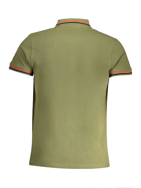 Roberto Cavalli Men's Short Sleeve Blouse Polo Green