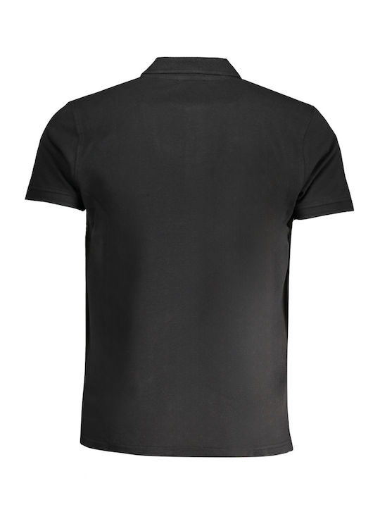 Roberto Cavalli Men's Short Sleeve Blouse Polo Black