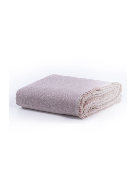 Nef-Nef Homeware Aronia Ριχτάρι Πολυθρόνας 170x180εκ. Lilac