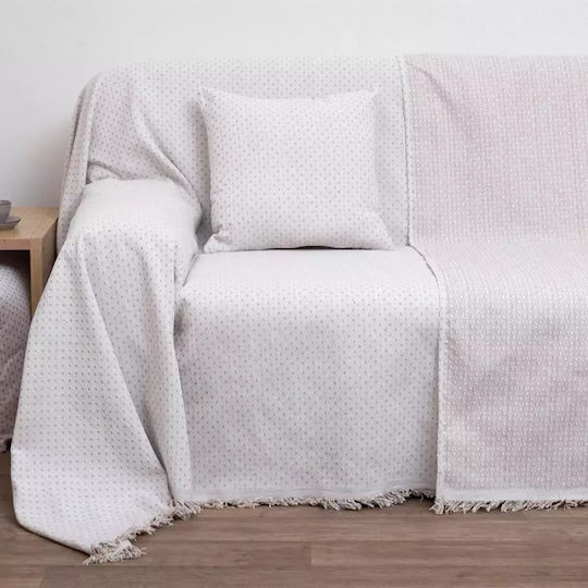 Viopros Διθέσιου Καναπέ Δύο 'Οψεων Π180xΜ240cm Άμμος Viopros Διθέσιου Καναπέ Δύο 'Οψεων Π180xΜ240cm Άμμος