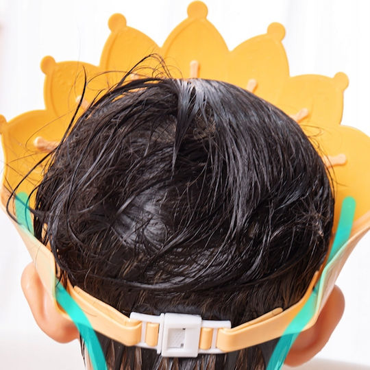 Schutzkappe für das Haarewaschen Crown Gelb 1Stück