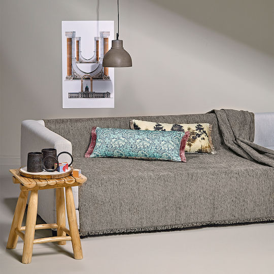 Kentia Kanon Cuvertură Pentru Canapea De Fotoliu Chenille 170x180cm 04 Maro Deschis