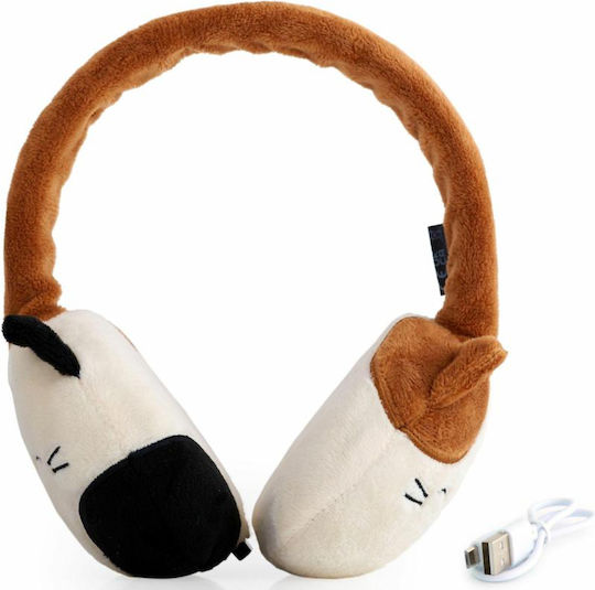 Jazwares Cameron Fără fir / Cu fir Over Ear Căști cu 5 ore de Funcționare Maro