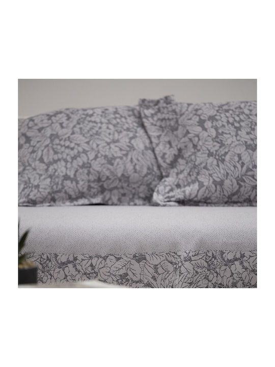 Nef-Nef Homeware Ambrose Three-Seater Sofa Throw 170x300cm Grey 035759