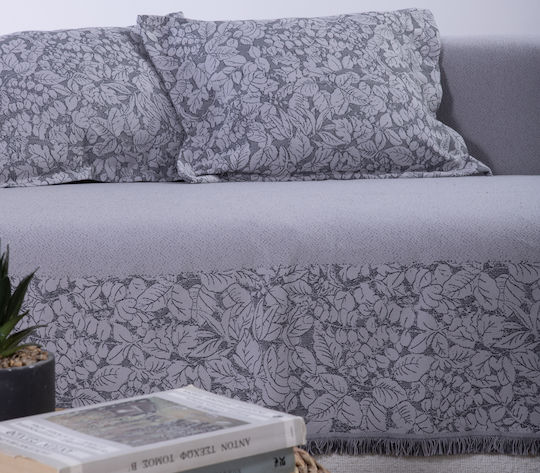 Nef-Nef Homeware Ambrose Триместен Диван Покривка П170xМ300см Сива Nef-Nef Homeware Ambrose Триместен Диван Покривка П170xМ300см Сива