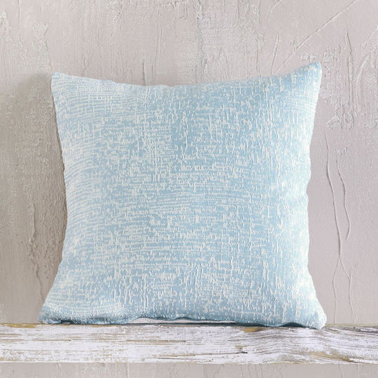 Rythmos Canda Three-Seater Sofa Throw 2 Sides Jacquard 180x280cm Light Blue
