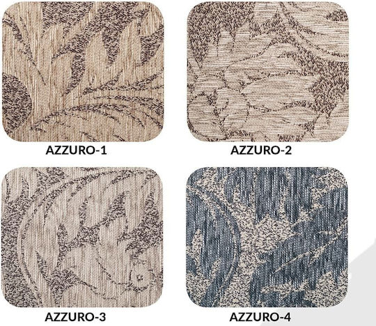 Moda Sofa Azzuro Ριχτάρι Πολυθρόνας Chenille 170x150εκ. 1