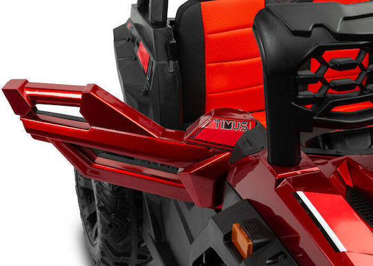 Toyz Kinderfahrzeug Doppelsitzer mit Fernbedienung 12 Volt Rote für 3+ Jahre