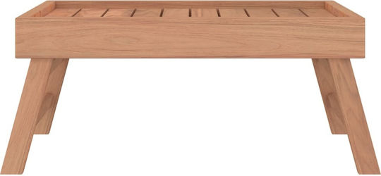 vidaXL Дърво Легло с Дръжки в Кафяв Цвят 55x35x25см 340762 1бр