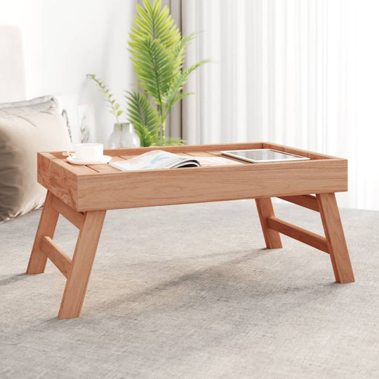 vidaXL Дърво Легло с Дръжки в Кафяв Цвят 55x35x25см 340762 1бр