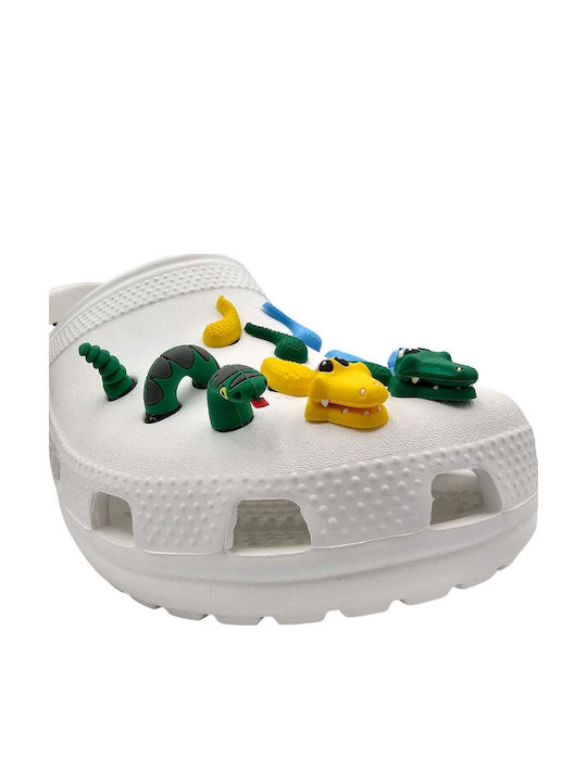 Αξεσουάρ Διακοσμητικά Crocs 3d Yellow Crocodile