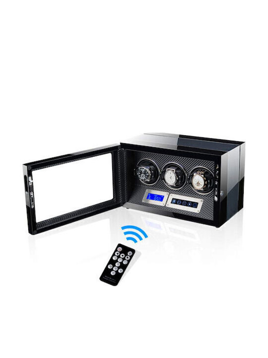 Cutie Intors Ceasuri Automatice Iuni Luxury Watch Winder 3 Carbon Translation Iuni Automatic Watch Winder Box Luxury Watch Winder 3 Carbon