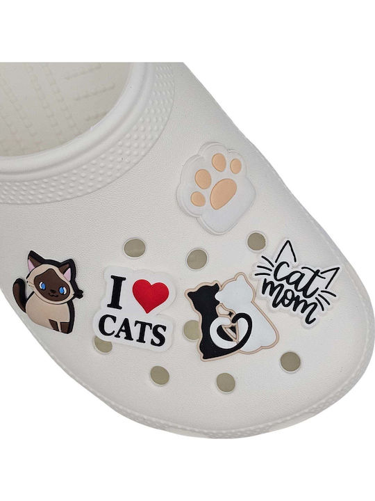 Αξεσουάρ Διακοσμητικά Crocs Cats Pack 5
